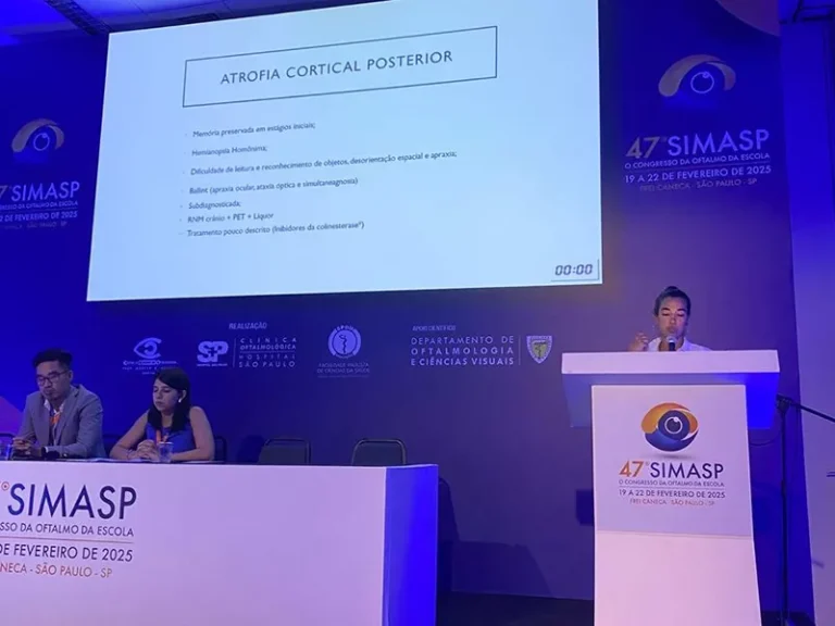Participação no Simasp 2025- Discussão de casos clínicos em Neuroftalmologia